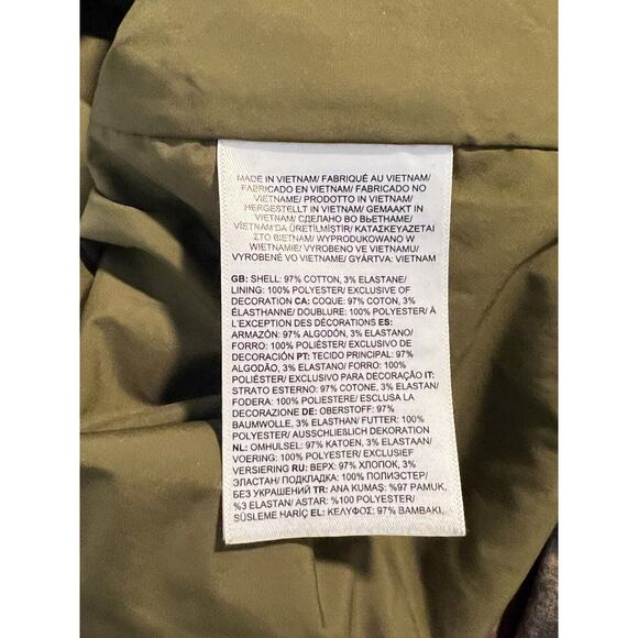 The North Face Women's EUC Tie Dye Printed Ripstop Wind Hoodie Jacket L Full Zip - Picture 7 of 7